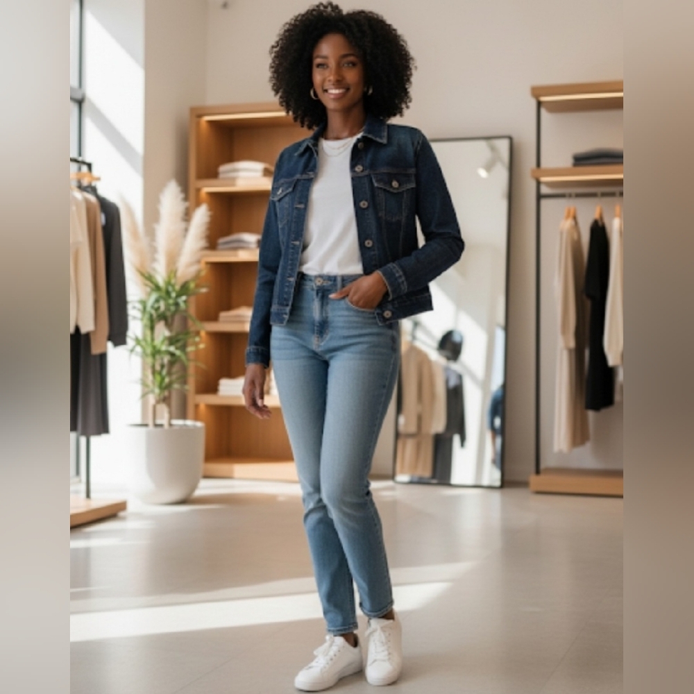 Gap Classic Dark Wash Jean Jacket